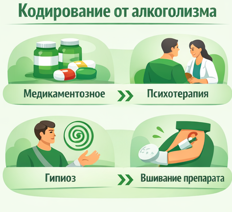 кодирование от алкоголизма в Канске Санати